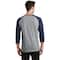 Port & Company® Core Blend 3/4-Sleeve Raglan Tee